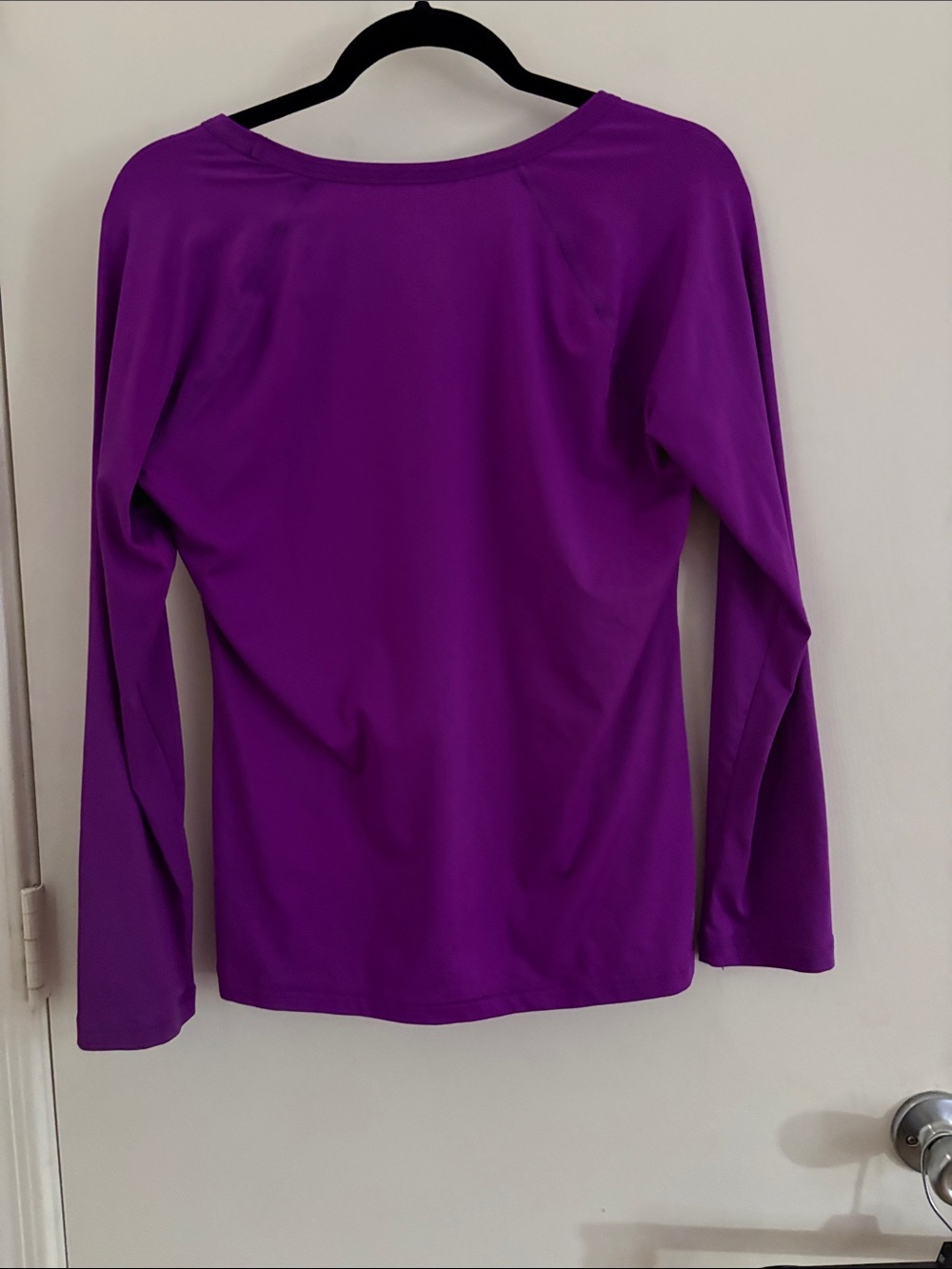 Danskin Now Women’s Long Sleeve Performance Top - Purple Size Large 12/14 - Picture 2 of 4